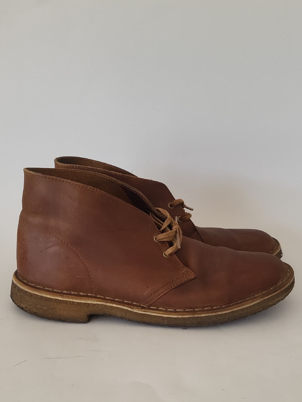 Clarks Original Men's Brown Leather Chukka Boots